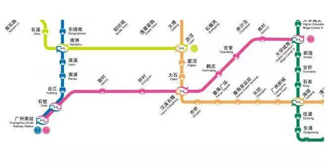 广州地铁7号线最新线路图详解